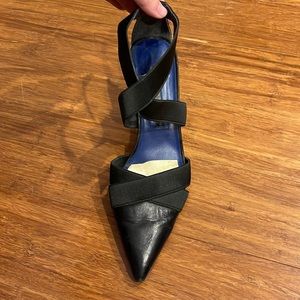 Donna Karan New York Cross Strap Pump
